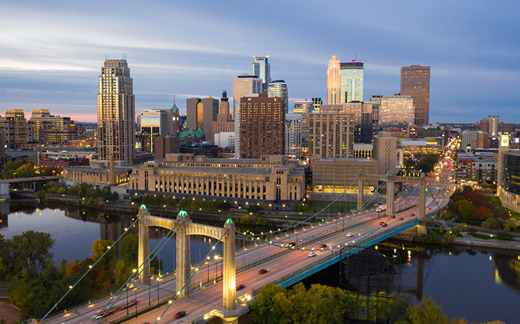 Minnesota skyline